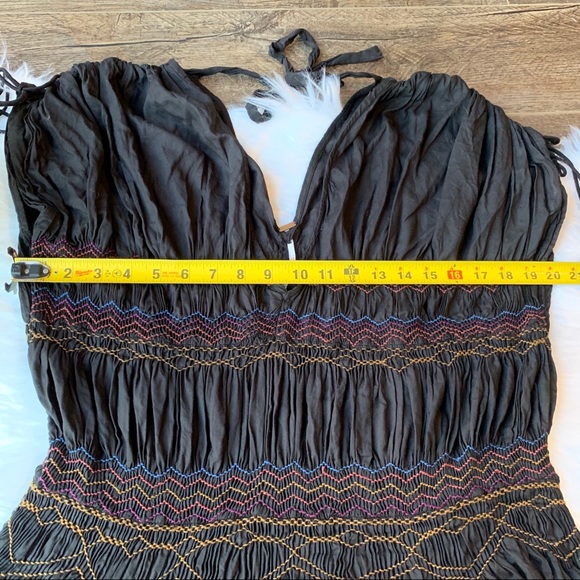 ❤️SOLD Free People rainbow embroidered dress - Picture 8 of 8